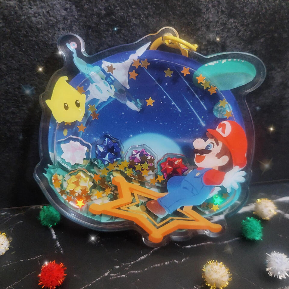 Acrylic Shaker Charm